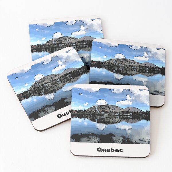Item preview, Quebec riverscape designed and sold by tidepools4life.