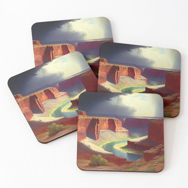Item preview, Horseshoe canyon impressionist painting designed and sold by Patrick Edwards.
