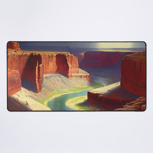 Item preview, Horseshoe canyon impressionist painting designed and sold by Patrick Edwards.