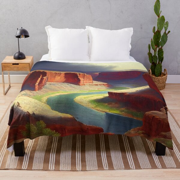 Item preview, Horseshoe canyon impressionist painting designed and sold by Patrick Edwards.