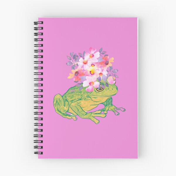 Item preview, Frog with Flower Crown designed and sold by TheCatmeow2000.