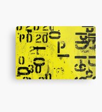 Code Metal Print