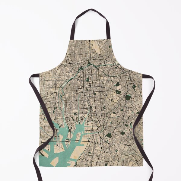 Item preview, Nagoya City Map of Japan - Vintage designed and sold by deMAP.