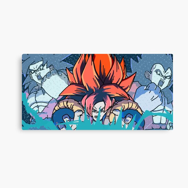 Gogeta ssj4 Canvas Print / Canvas Art by Lac Lac - Pixels