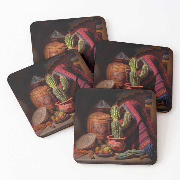 Item preview, A southwestern still-life painting designed and sold by Patrick Edwards.