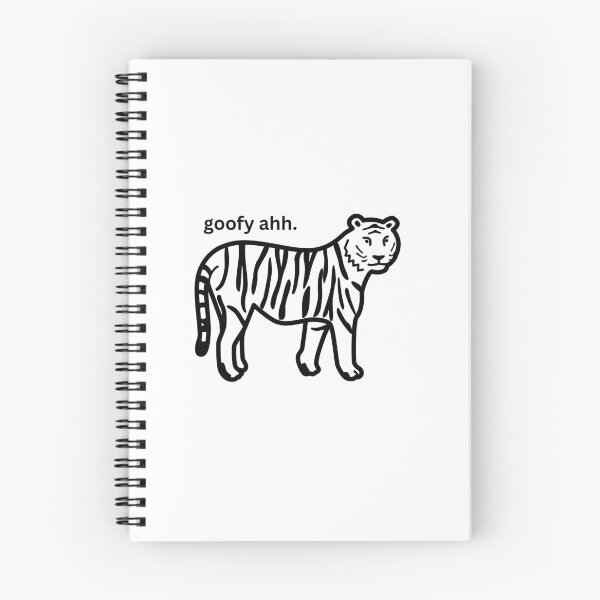 Item preview, Goofy Ahh Tiger Meme designed and sold by DetectiveDog.