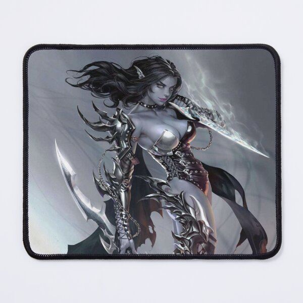Item preview, female warrior, video game character designed and sold by Paradigme.