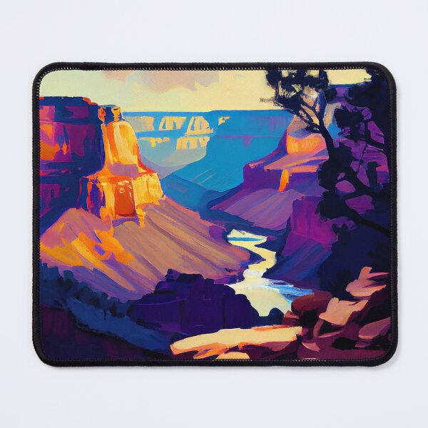 Item preview, An impressionist oil painting of Grand Canyon designed and sold by Patrick Edwards.