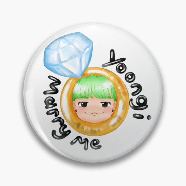 Item preview, "Yoongi, Marry Me" designed and sold by sticK-pop.