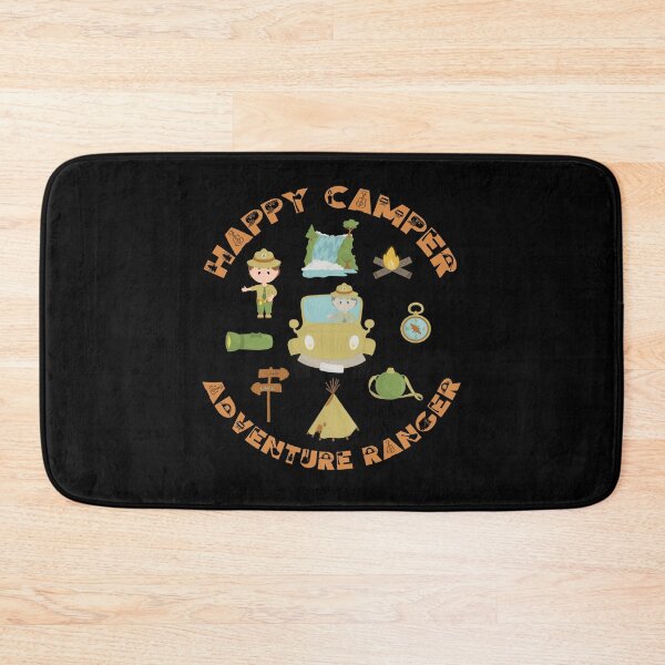Item preview, Funny Happy Ranger Camper Adventure RV Camping Vacation designed and sold by Karry-Pat.