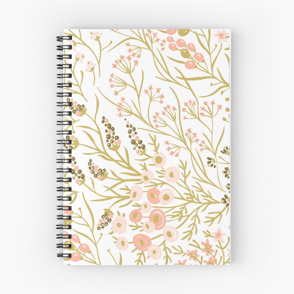 Item preview, Peach Pink Simple Floral designed and sold by Eunoia-ikigai.
