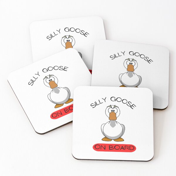 Item preview, Silly Goose On Board designed and sold by ImeshArtworks.