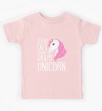 Funny unicorn slogan shirt for girls Kids Tee