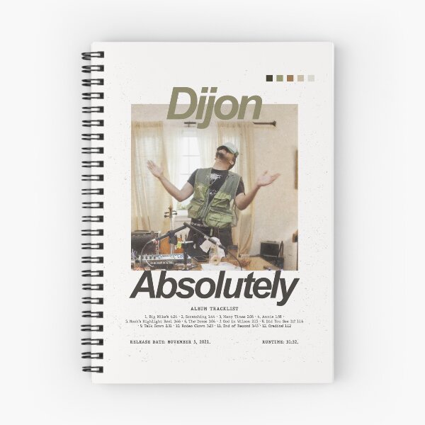 Item preview, Dijon Absolutely Album Art Poster designed and sold by take8.