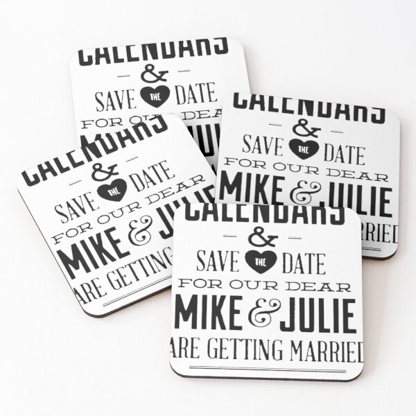 Item preview, Mark your calendars and save date for your dear  designed and sold by Vector_Vibes.