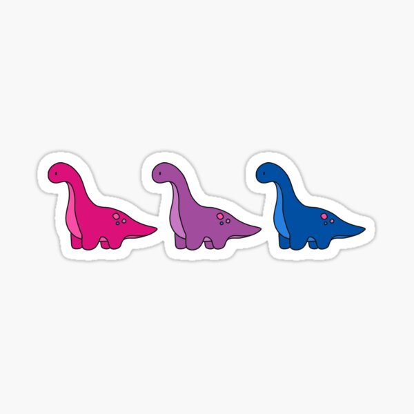 Artikel-Vorschau von Einfache bisexuelle Dinosaurier, designt und verkauft von Cindermoon.