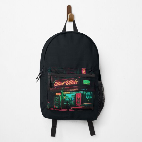 Item preview, Cyberpunk night pixel art designed and sold by Christolamber.