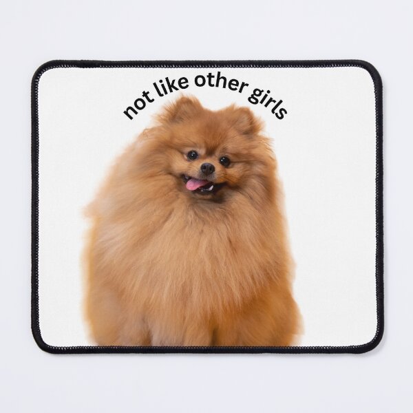 Item preview, "Not Like Other Girls" Pomeranian designed and sold by Stickerzbykate.