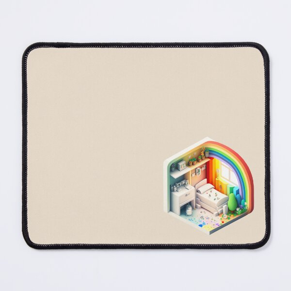Item preview, The Rainbow Room, Isometric Room designed and sold by Slice-Of.