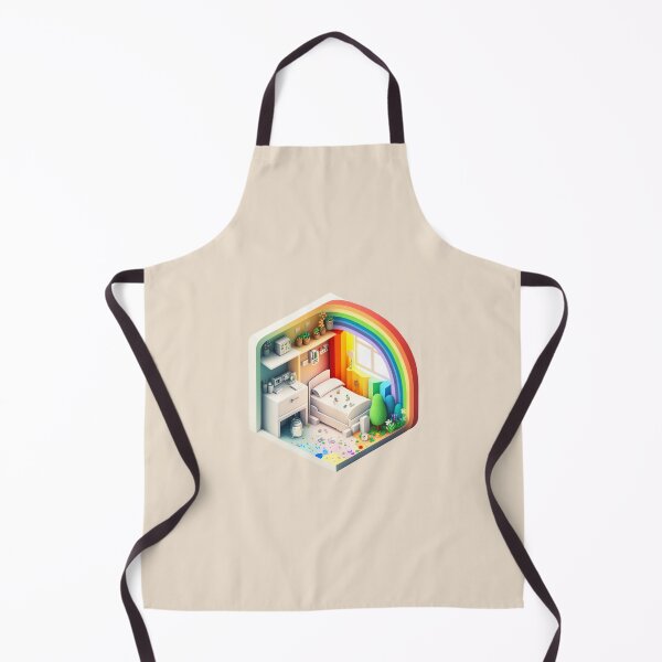 Item preview, The Rainbow Room, Isometric Room designed and sold by Slice-Of.