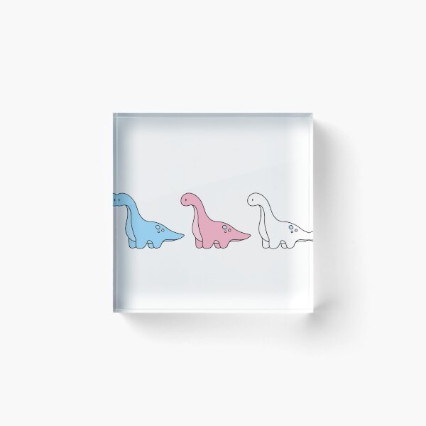 Item preview, Simple transgender dinosaurs designed and sold by Cindermoon.