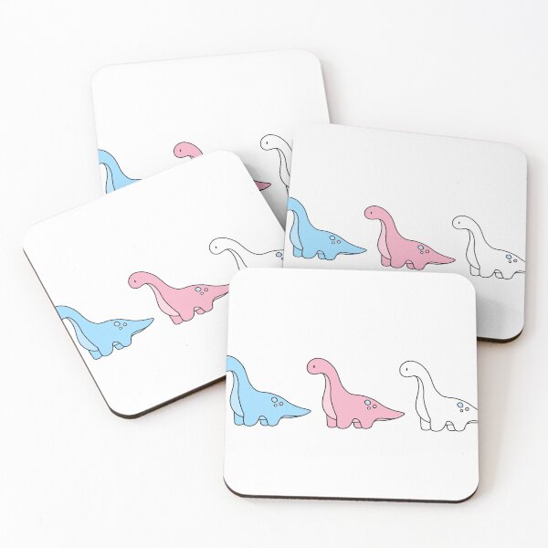 Item preview, Simple transgender dinosaurs designed and sold by Cindermoon.