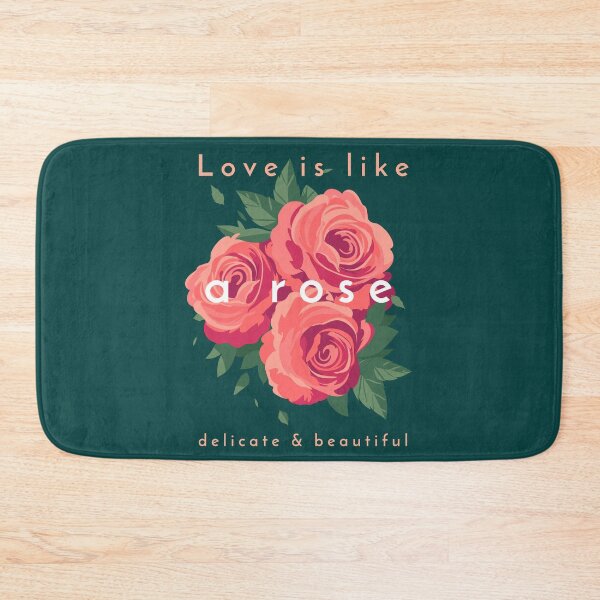 Item preview, Love is like a Rose Delicate and Beautiful designed and sold by Bright76.
