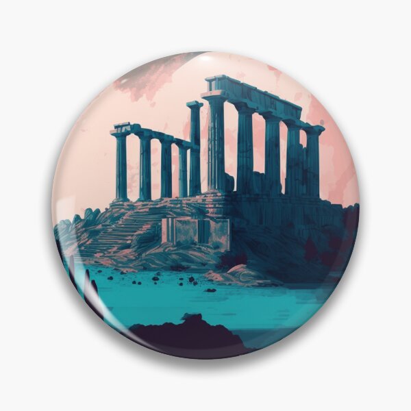 Item preview, Temple of Poseidon at Sounion designed and sold by Jabirlux.