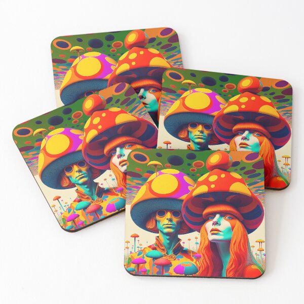 Item preview, PSYCHEDELIC MUSHROOM WORLD, Midjourney AI Artwork designed and sold by davidjulie.