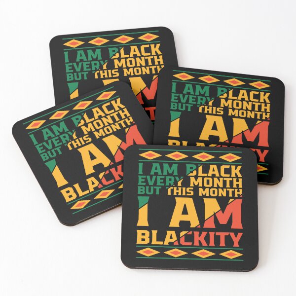 Item preview, I am Black Every Month but this Month I am Blackity designed and sold by TADYSHOP.