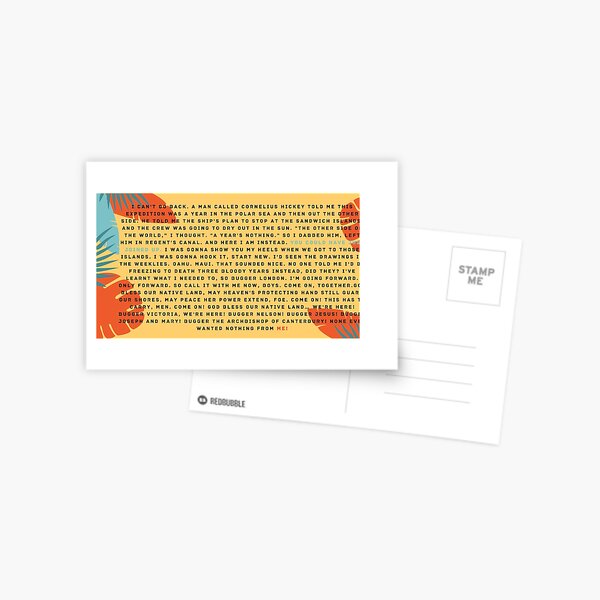 Item preview, the terror amc hickey's monologue designed and sold by arrowroot.