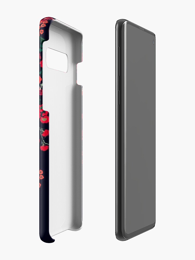 Alternate view of Rouge In Black Iphone Case Case & Skin for Samsung Galaxy