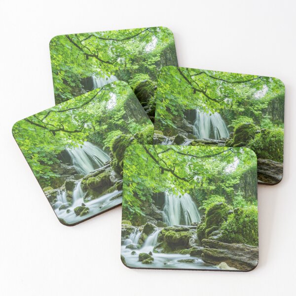 Item preview, Picturesque nature, green trees and running water, the beauty of nature designed and sold by Ahmedslman.