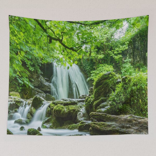 Item preview, Picturesque nature, green trees and running water, the beauty of nature designed and sold by Ahmedslman.