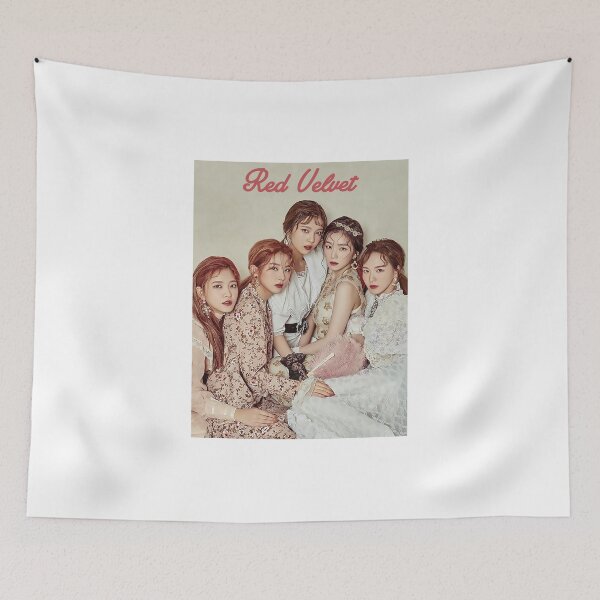 Item preview, red velvet designed and sold by desrosiers.
