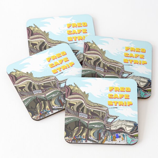 Item preview, Fremantle Cafe Strip designed and sold by Maggie Vieira.