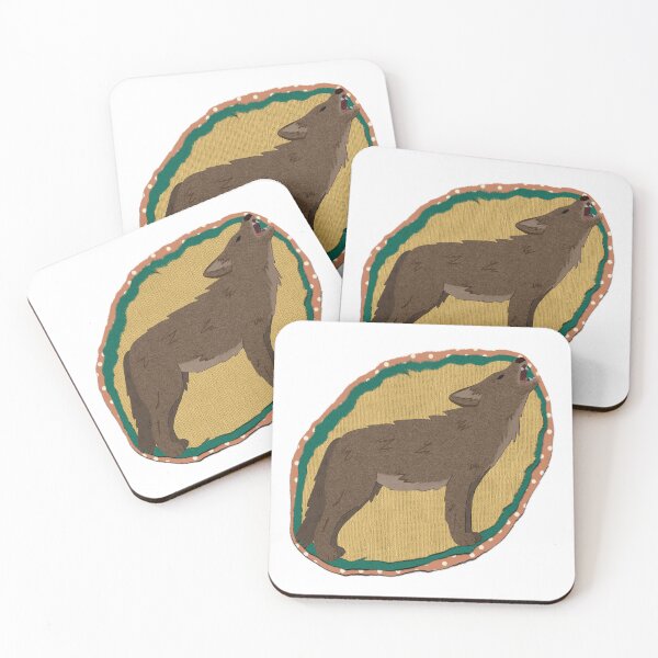Item preview, Paper craft coyote  designed and sold by BlackSquirrelCC.