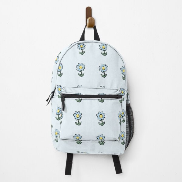 Item preview, cute scribble blue flower design designed and sold by Sarah Vo.