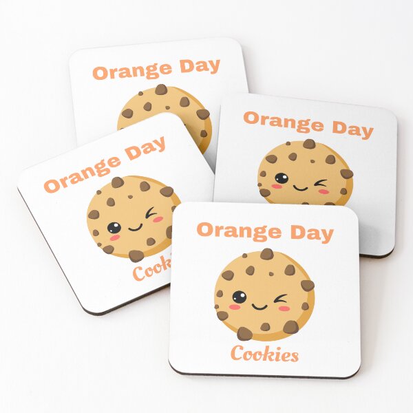 Item preview, Orange Day Cookies designed and sold by stylishdzign.