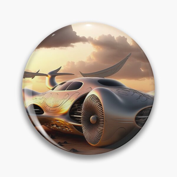 Item preview, Futuristic hydrogen car concept in a desert designed and sold by osssoconcept.