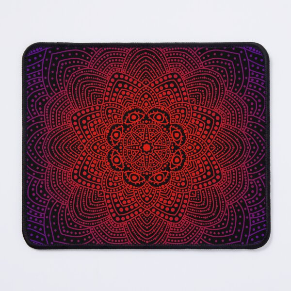 Item preview, Red Pink Purple Mandala designed and sold by EyeDoNotCare.