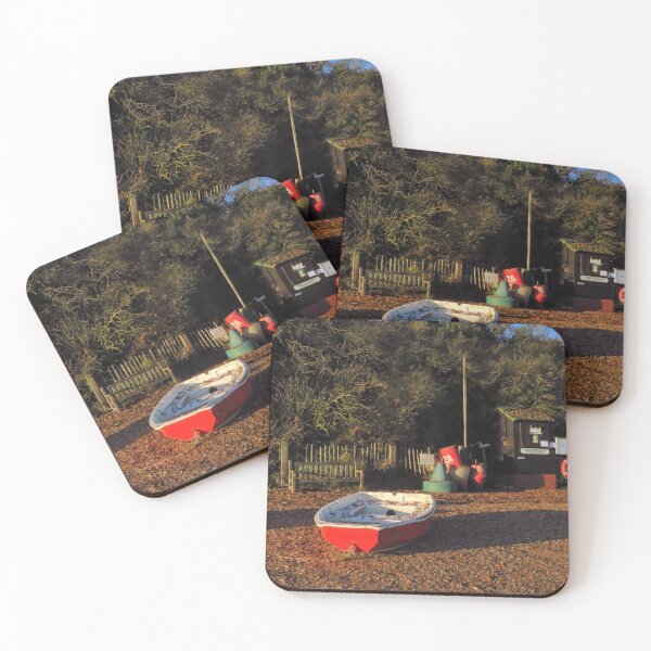 Item preview, Red Boat & Harbourmasters Hut, Waldringfield designed and sold by wiggyofipswich.