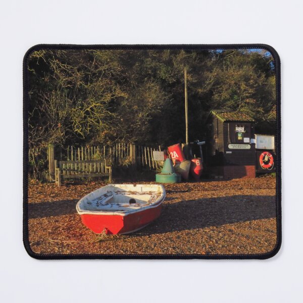 Item preview, Red Boat & Harbourmasters Hut, Waldringfield designed and sold by wiggyofipswich.
