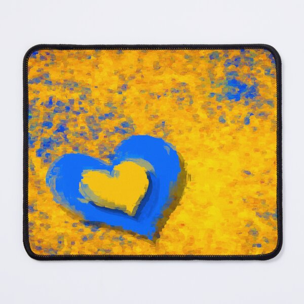 Item preview, Blue Heart And Golden Heart designed and sold by Joy Watson - Natural Light Photography .