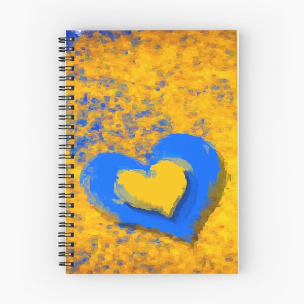 Item preview, Blue Heart And Golden Heart designed and sold by Joy Watson - Natural Light Photography .