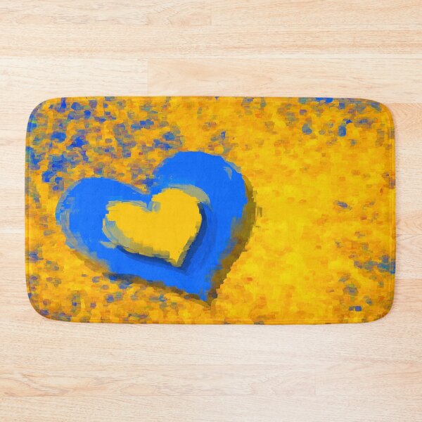 Item preview, Blue Heart And Golden Heart designed and sold by Joy Watson - Natural Light Photography .