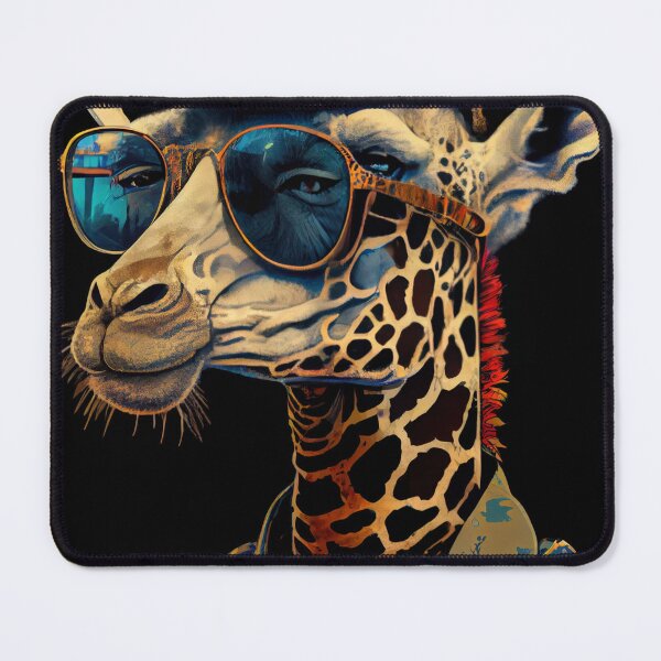 Item preview, Giraffe wearing sunglasses and army uniform designed and sold by dholzric.