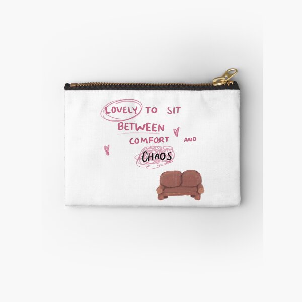 Item preview, lovely to sit between comfort and chaos designed and sold by nothing rhymes with orange.