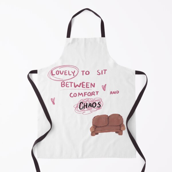Item preview, lovely to sit between comfort and chaos designed and sold by nothing rhymes with orange.