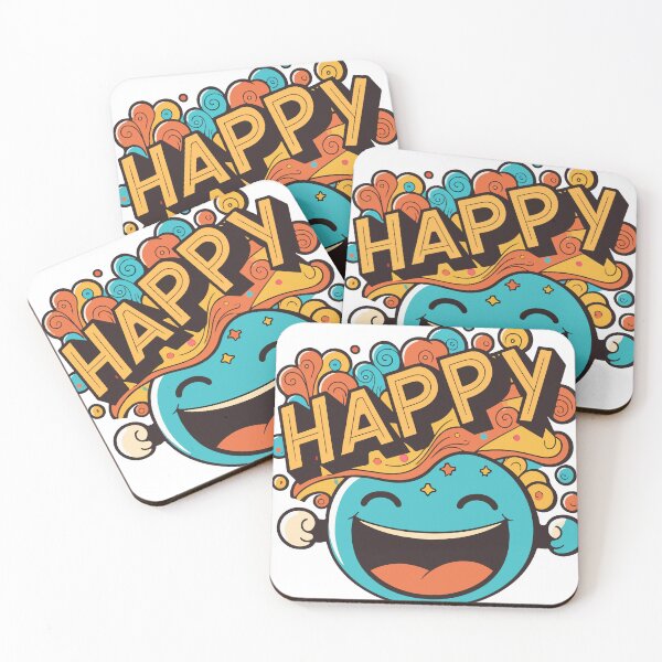 Item preview, Happy Sticker designed and sold by Meloncholai.